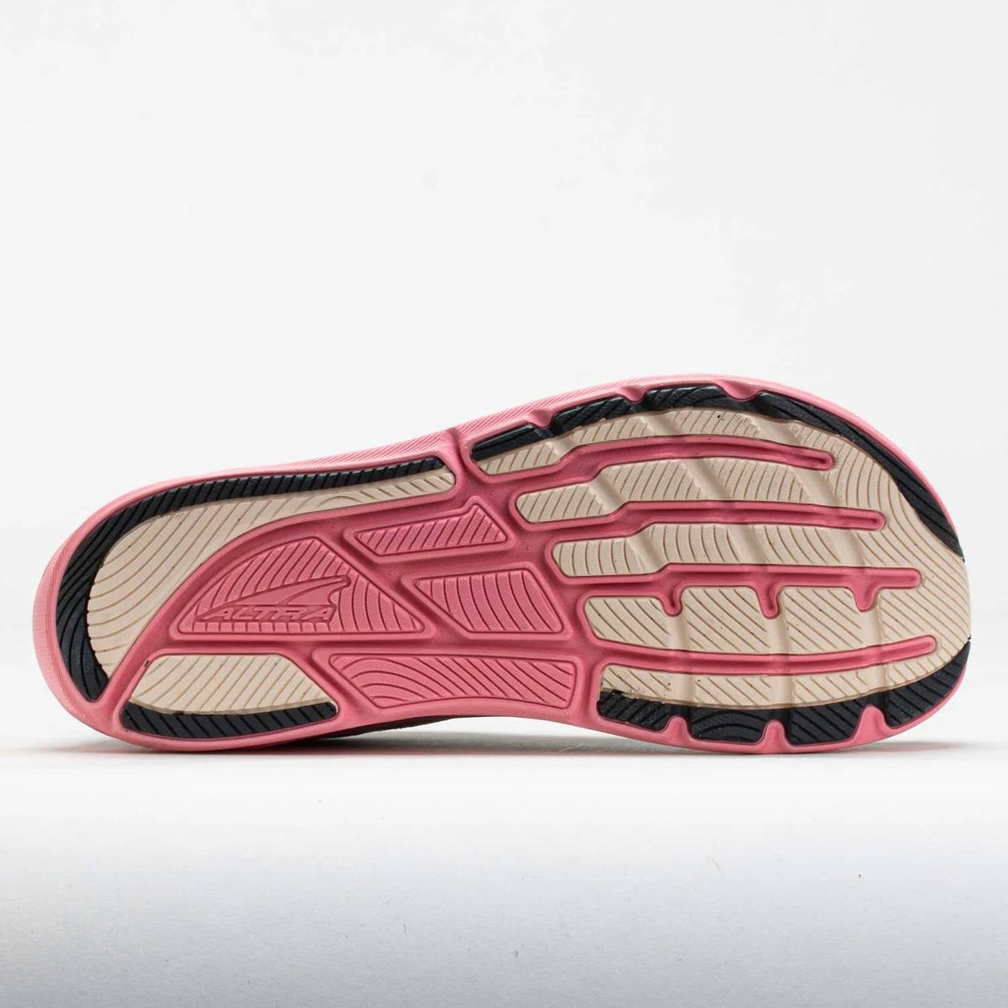 Tenis para correr de mujer color gris y rosado