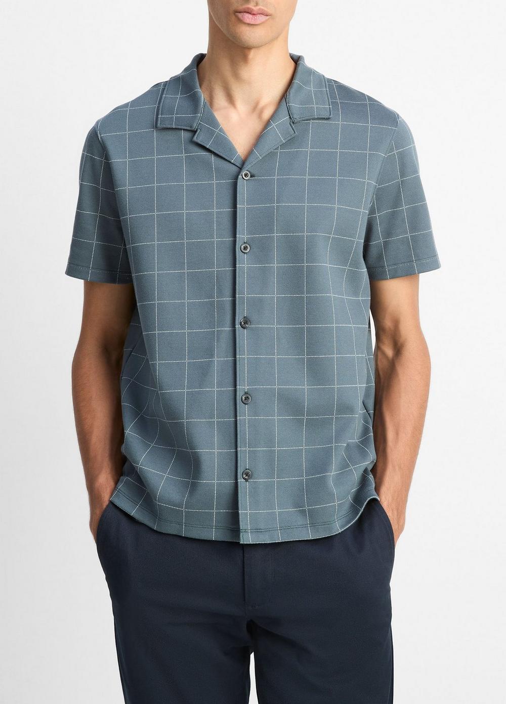 Camisa de mezcla de algodón