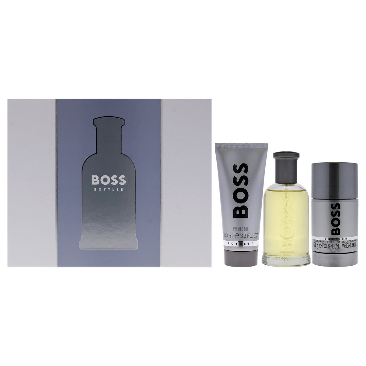 Gel de baño de hombre (3 unidades) 3,3 oz + 2,4 oz