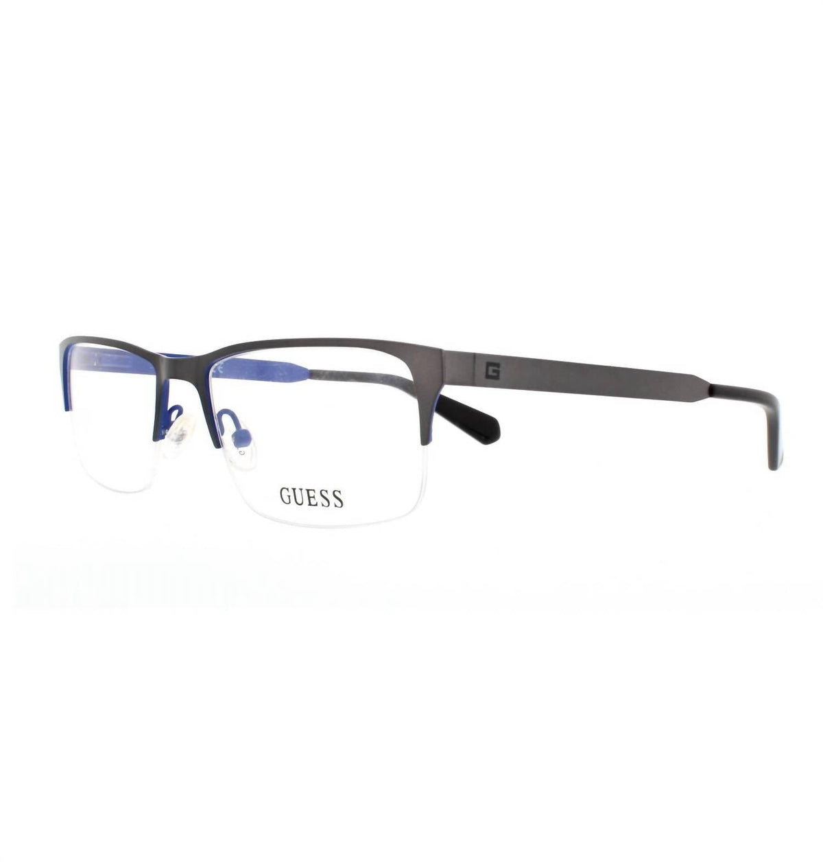 Montura para gafas de hombre color azul y gris