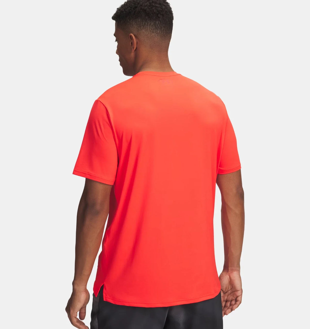 Camiseta de hombre de manga corta color rojo