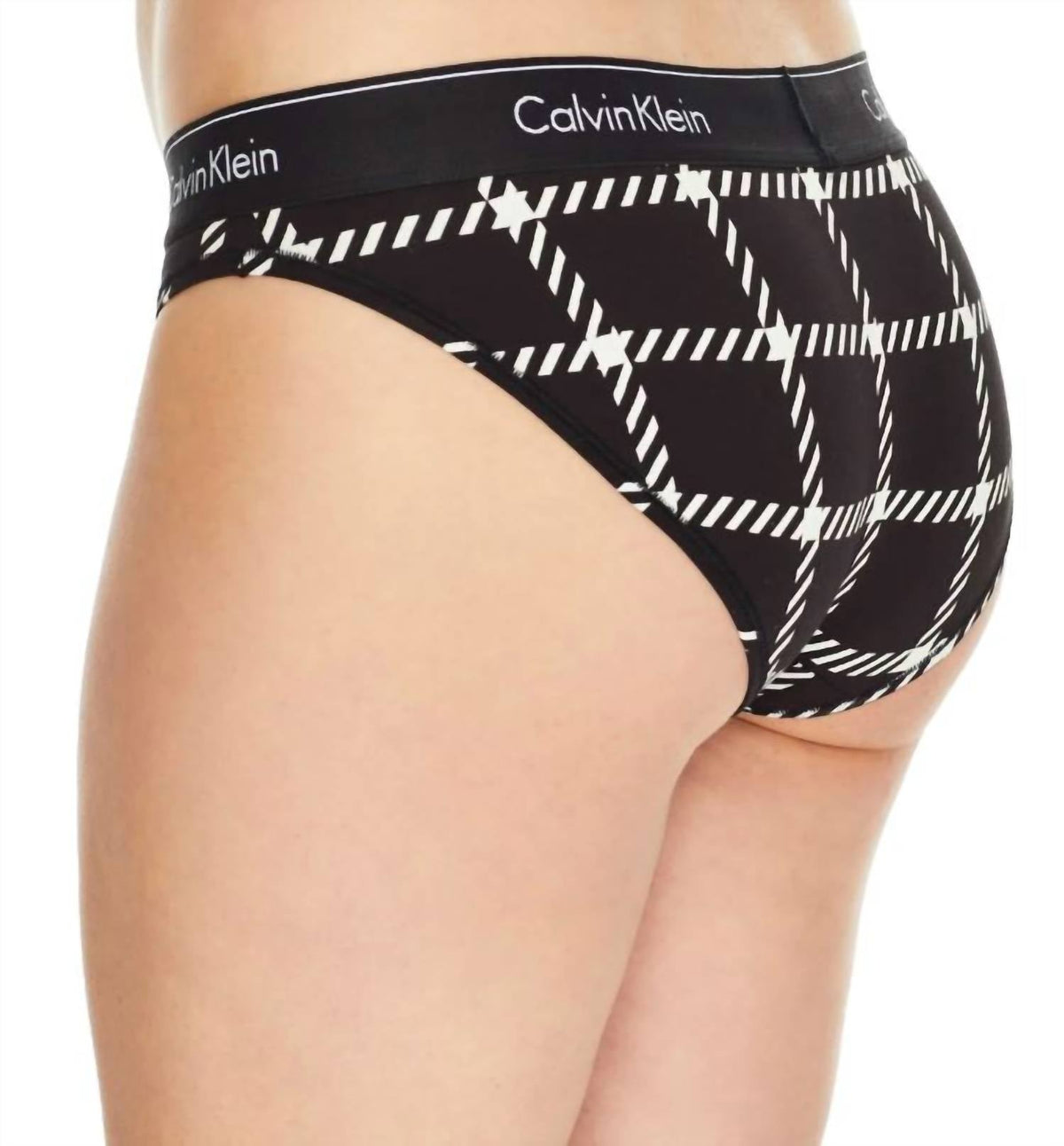 Bikini de algodón color negro
