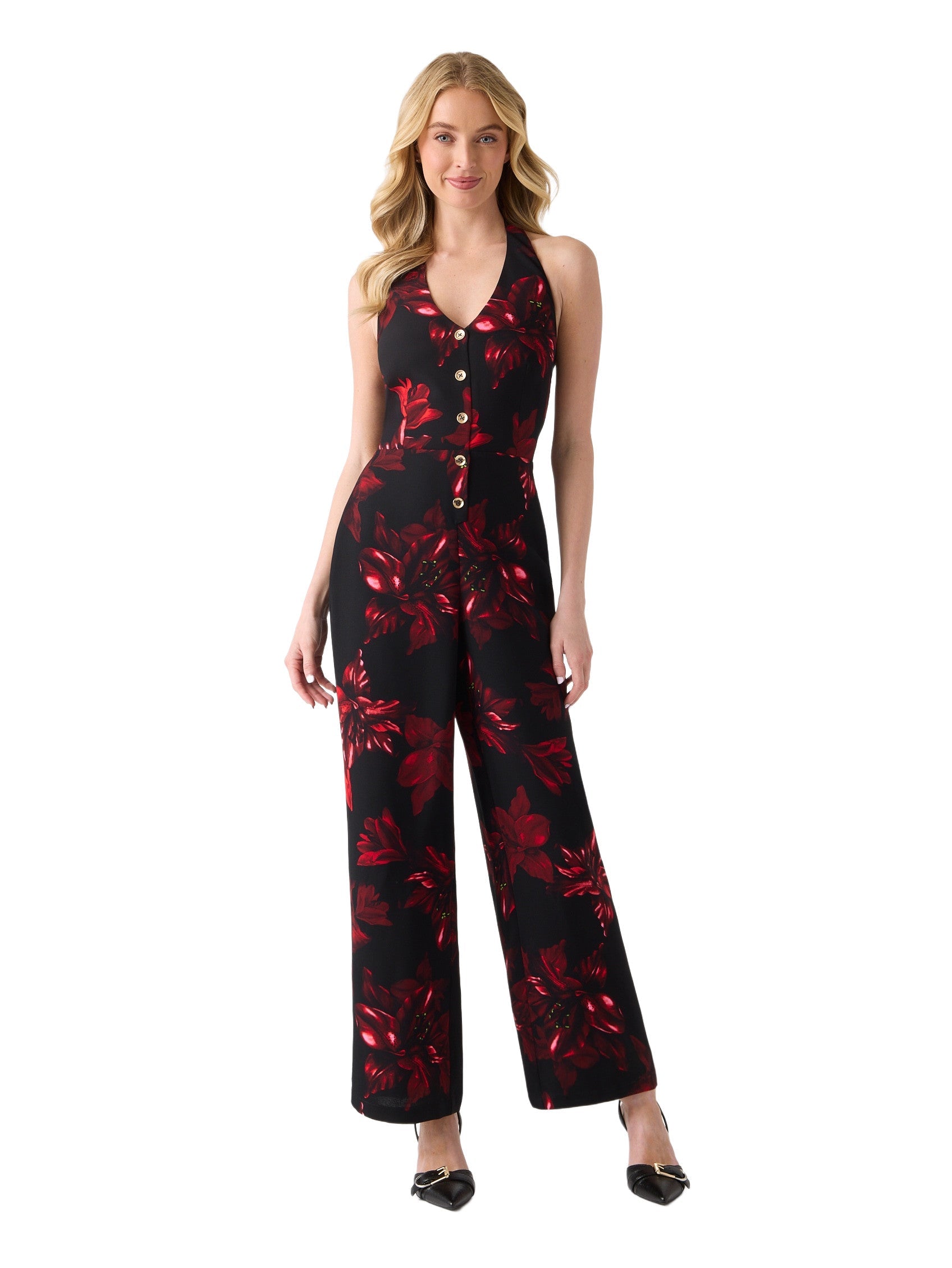 Enterizo con estampado floral