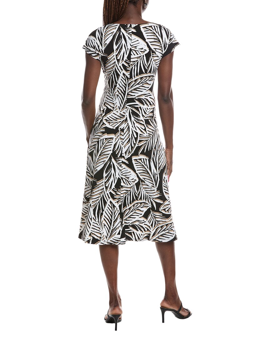 Vestido midi con estampado