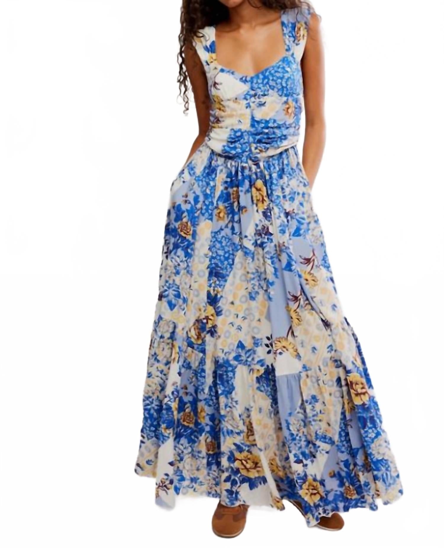 Vestido largo color marfil