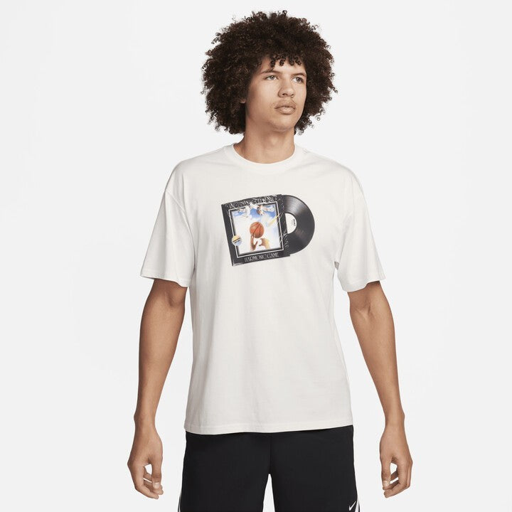 Camiseta de hombre de algodón con estampado color blanco