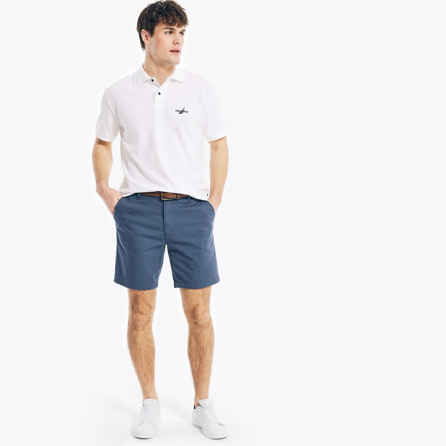 Polo de hombre con tejido acanalado