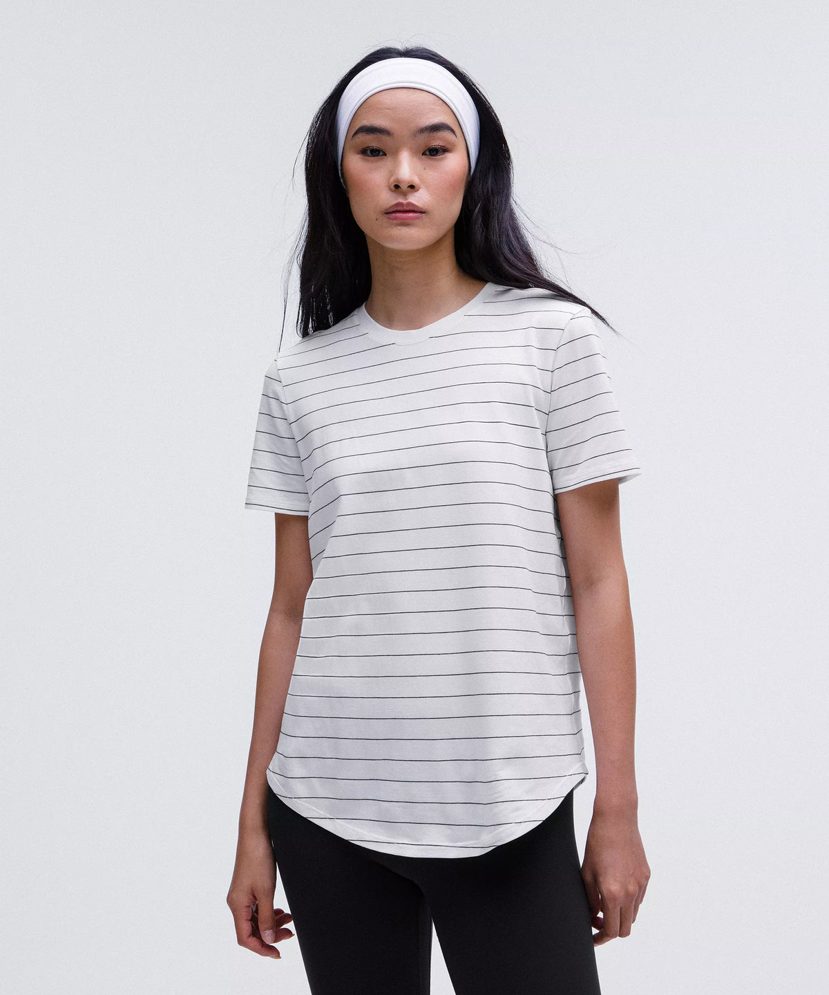 Camiseta con cuello redondo