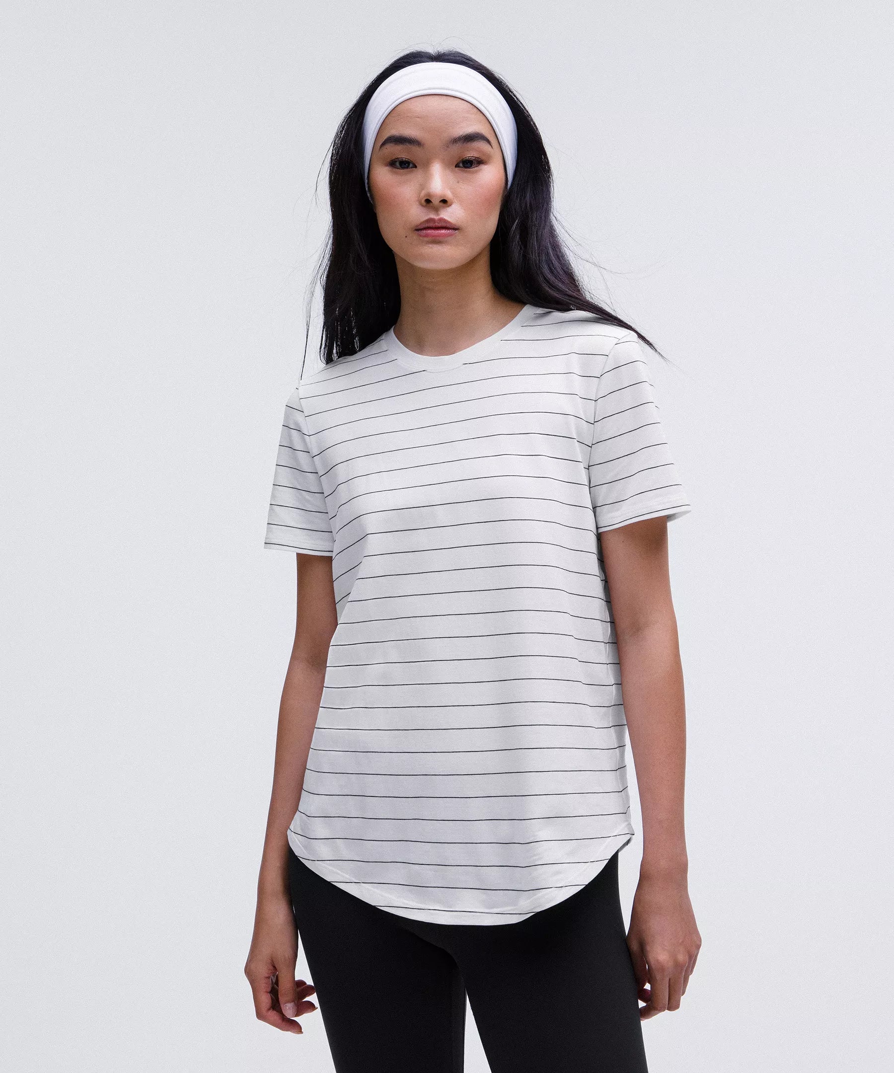 Camiseta con cuello redondo