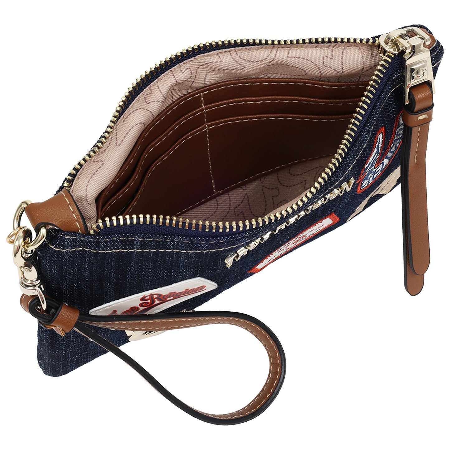 Bolso de muñeca de mezclilla