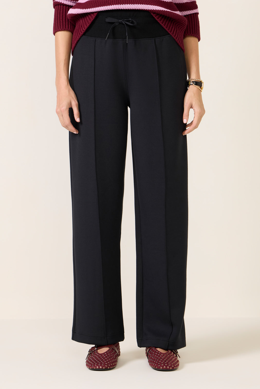 Pantalón de mujer de corte recto