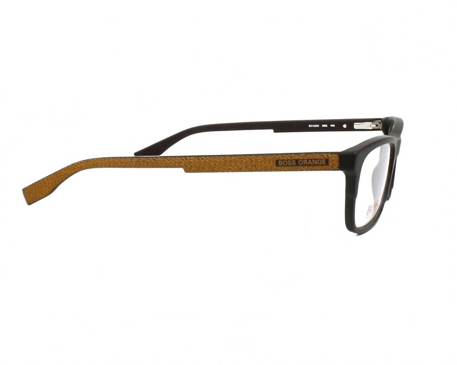 Montura para gafas de hombre color café