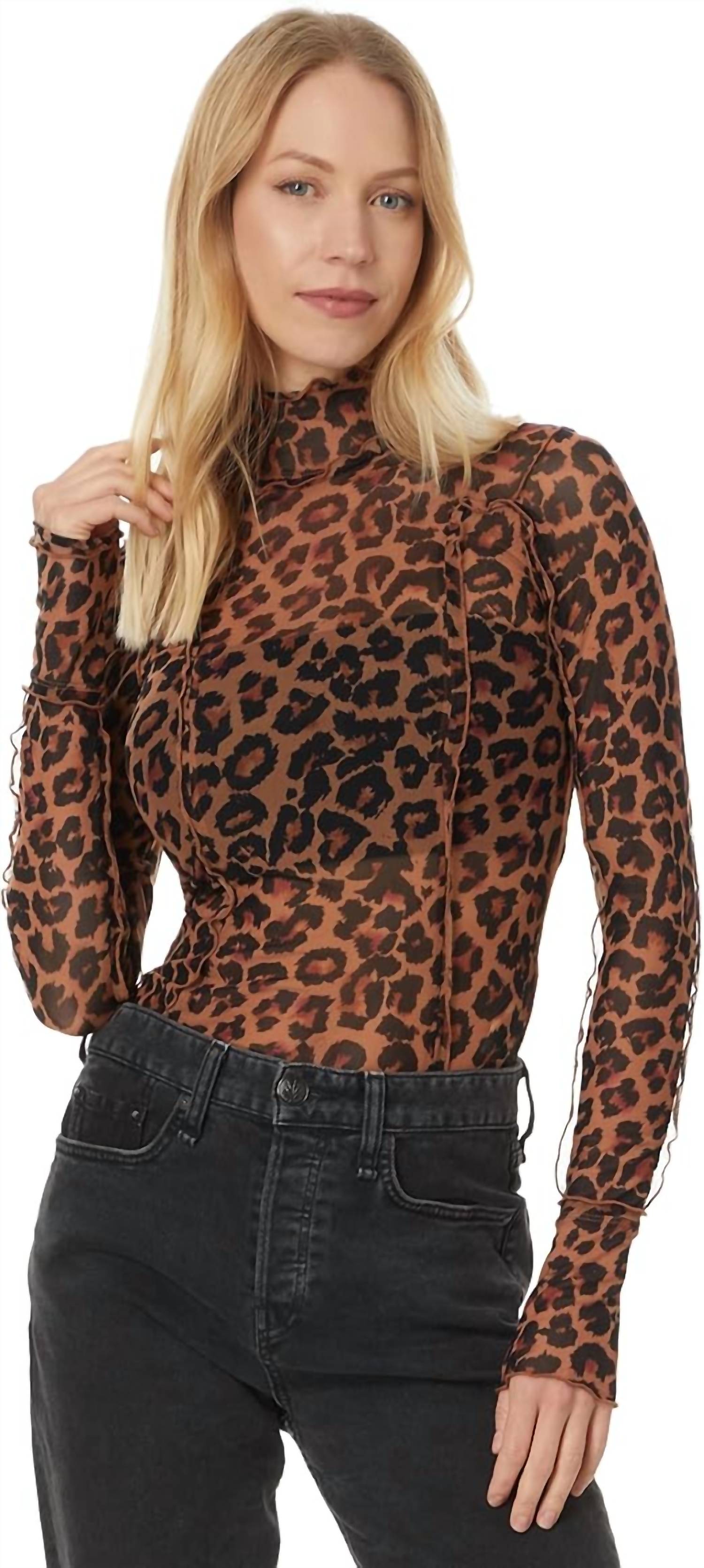 Top con estampado