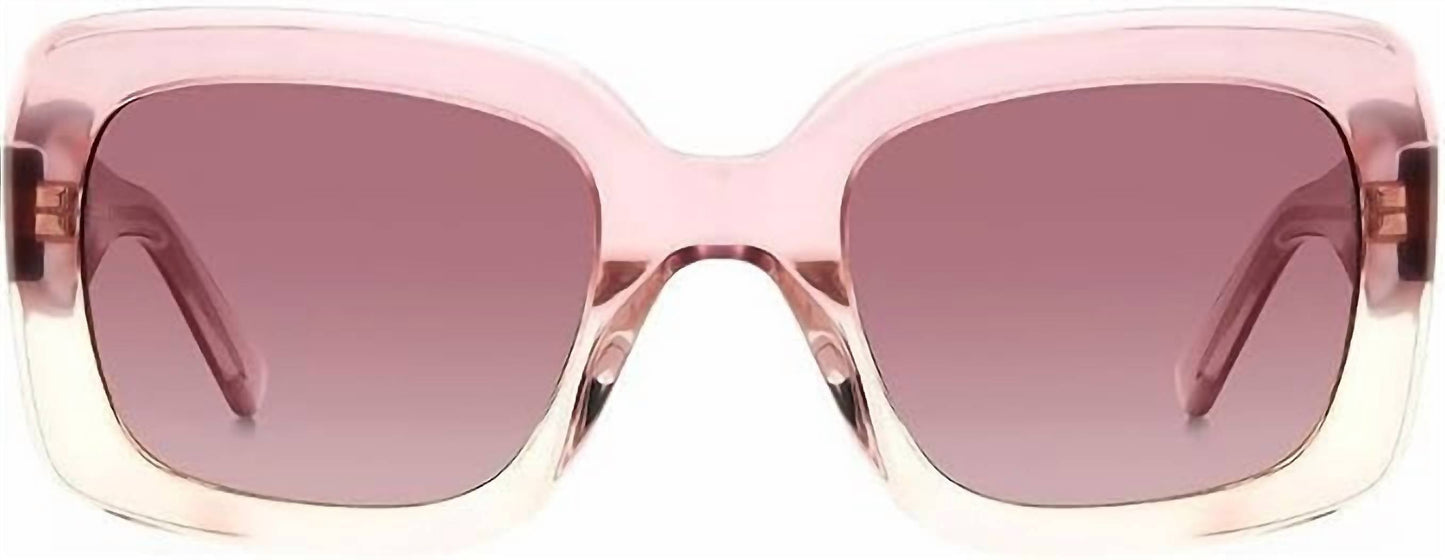 Gafas de sol de mujer color rosado
