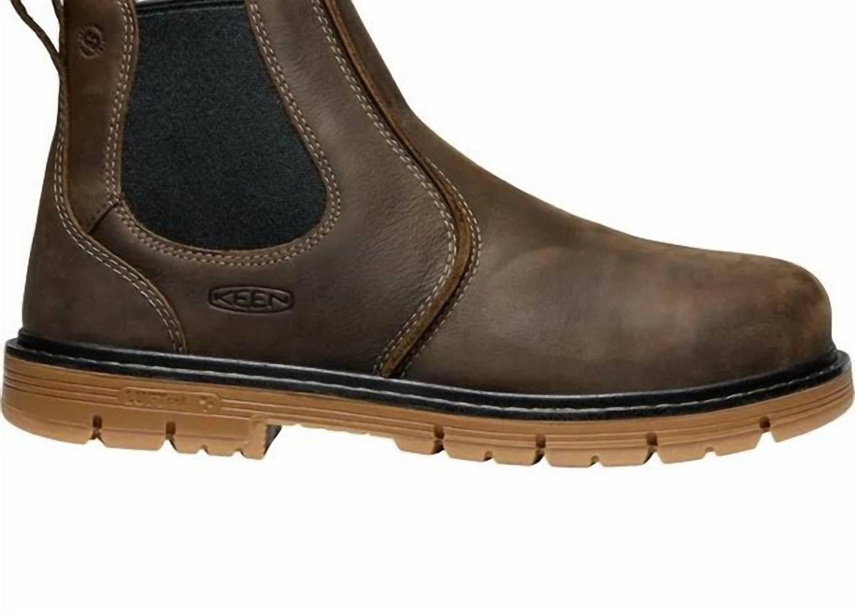 Botas de hombre color café