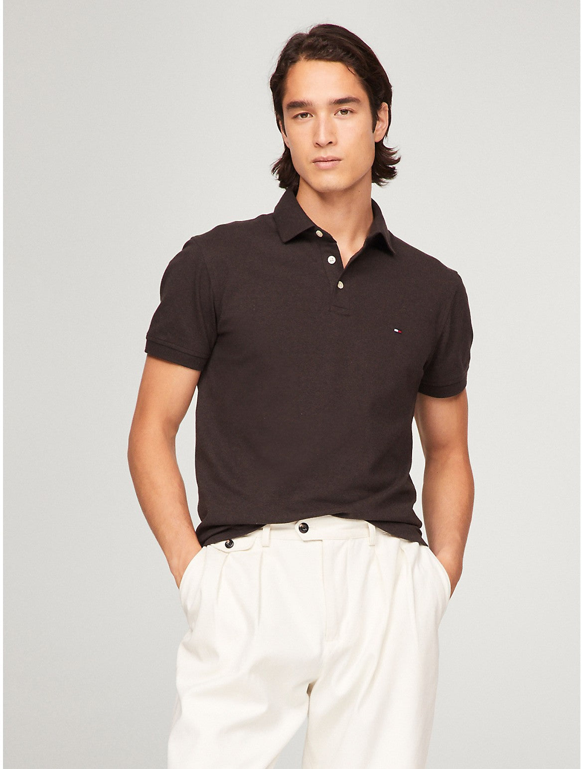 Polo de hombre de corte ajustado