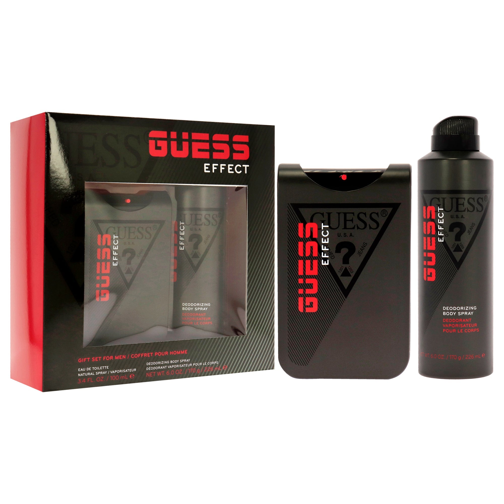 Set de fragancias de hombre (2 unidades) eau de toilette 3,4 oz + 6 oz