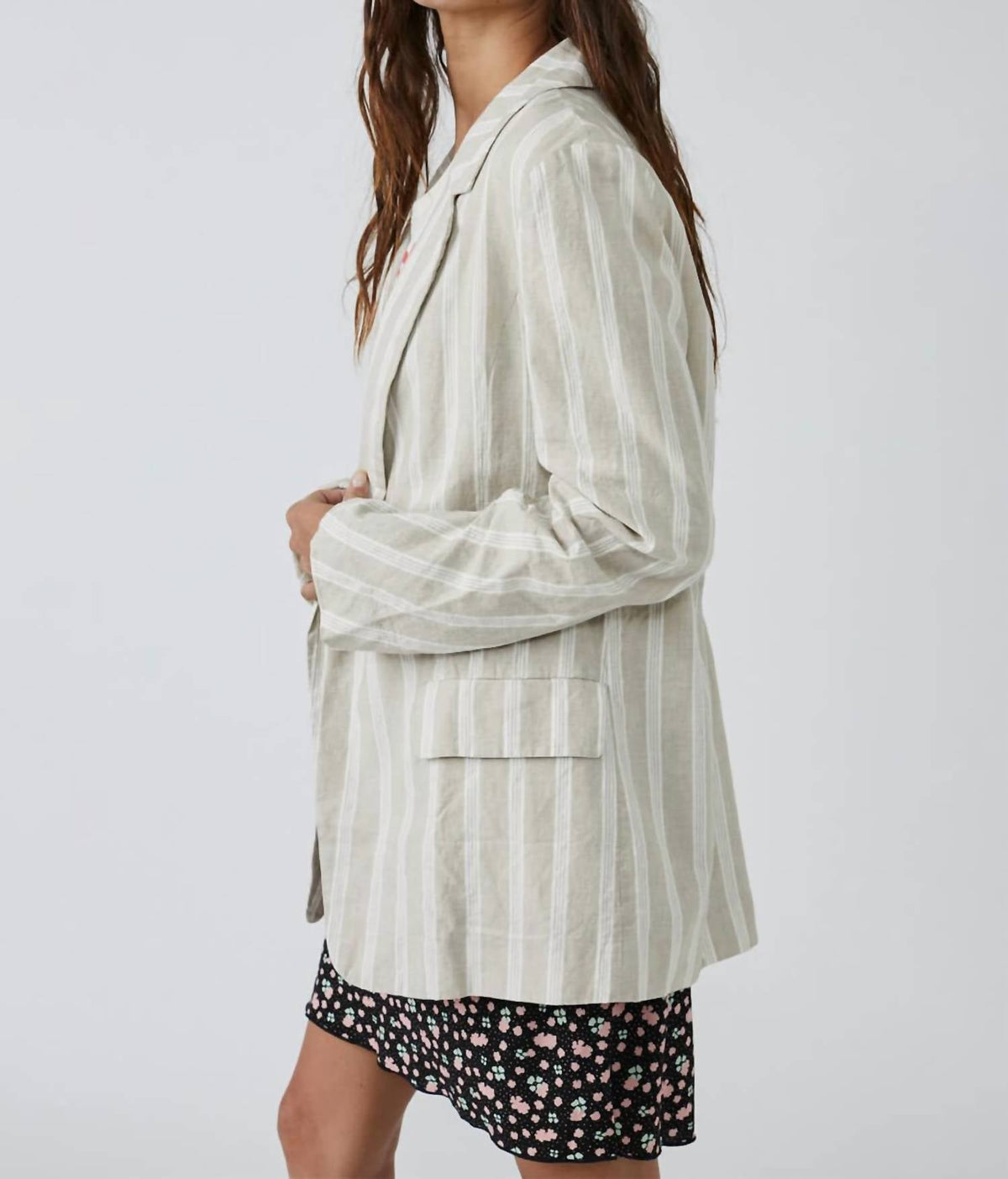 Blazer color beige