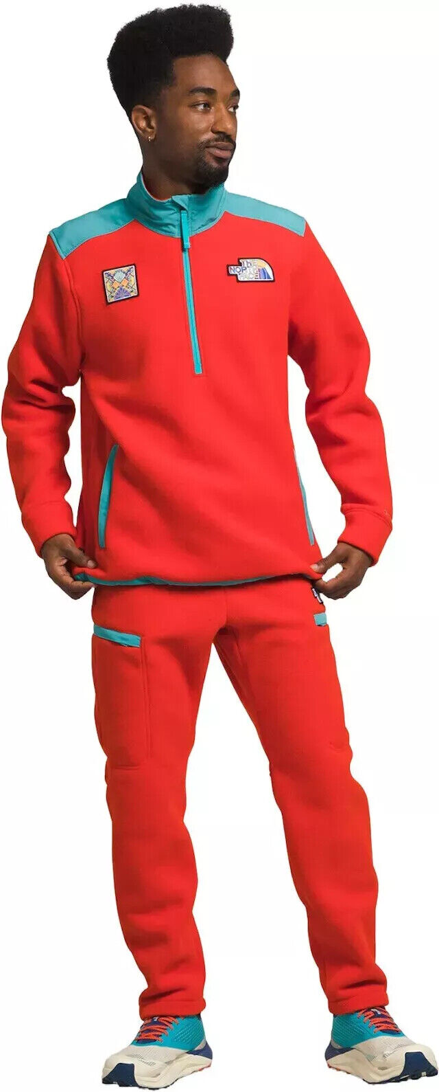 Buzo de hombre color rojo
