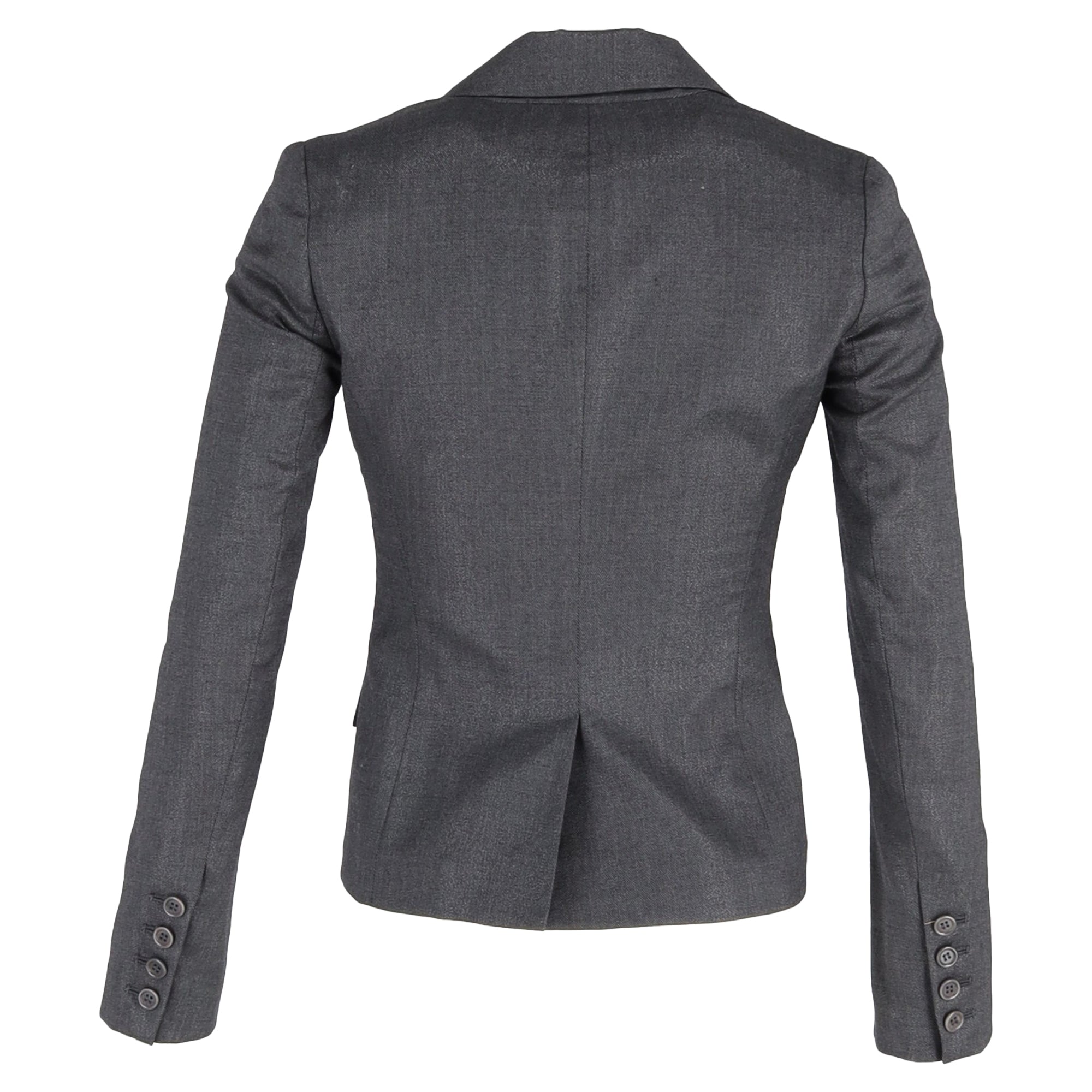 Blazer de lana color gris
