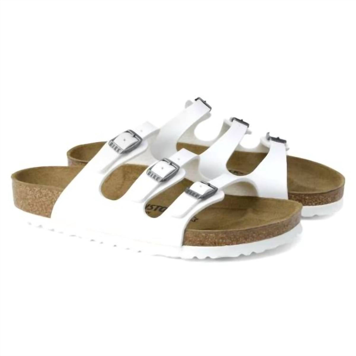 Sandalias de mujer color blanco
