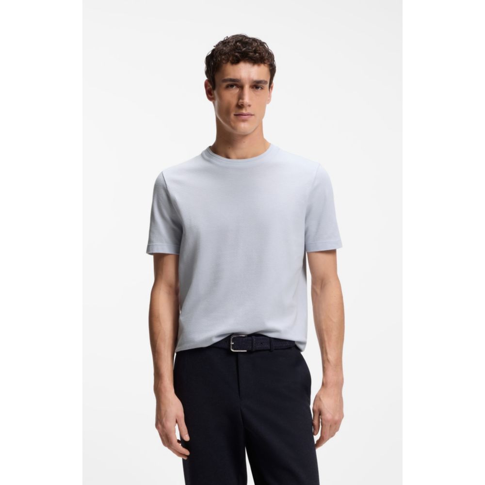 Camiseta de mezcla de algodón