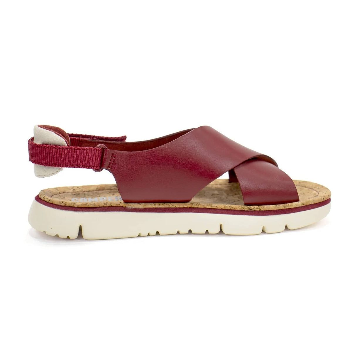 Sandalias de mujer color rojo