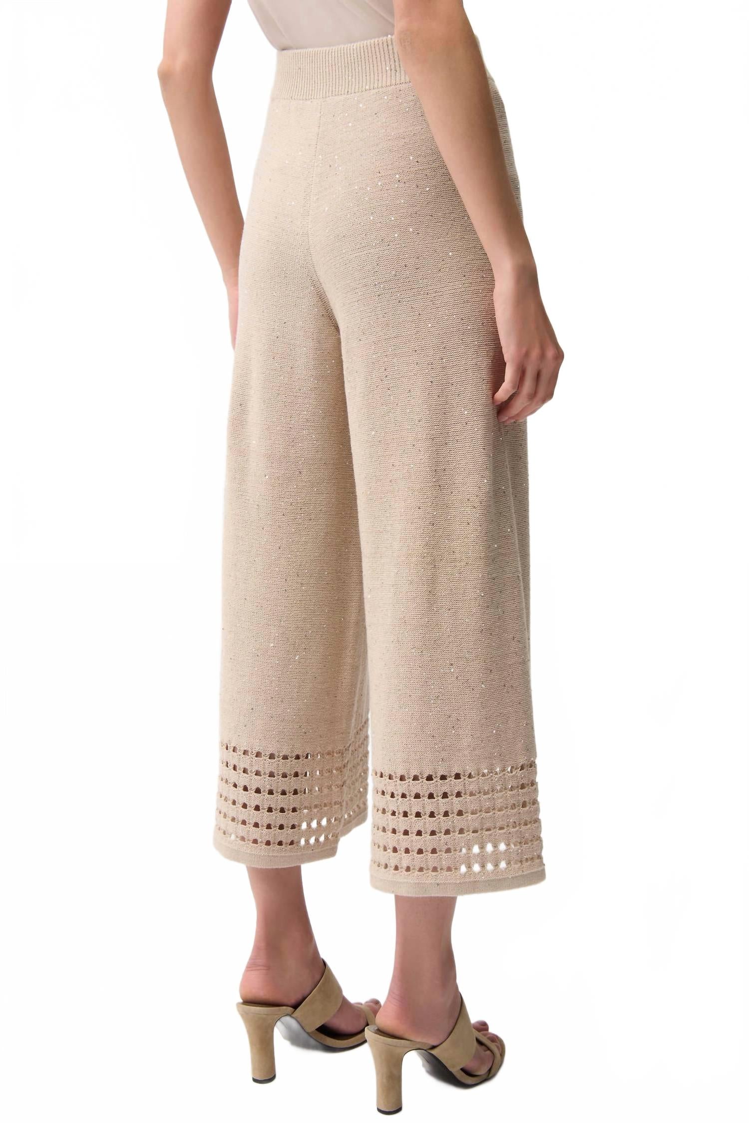 Pantalón con lentejuelas