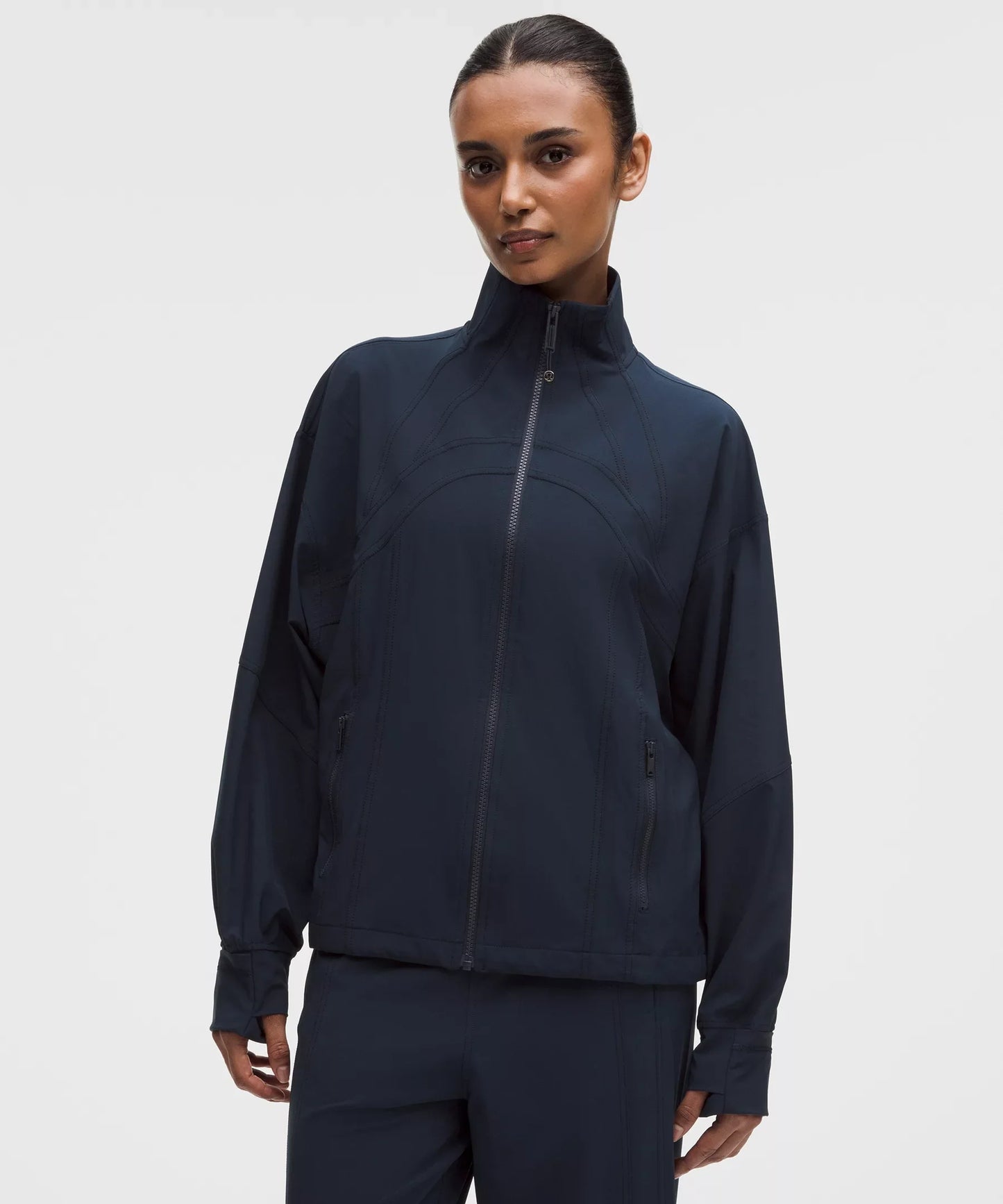 Chaqueta de corte amplio