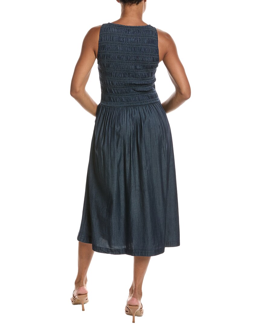Vestido de mezclilla midi