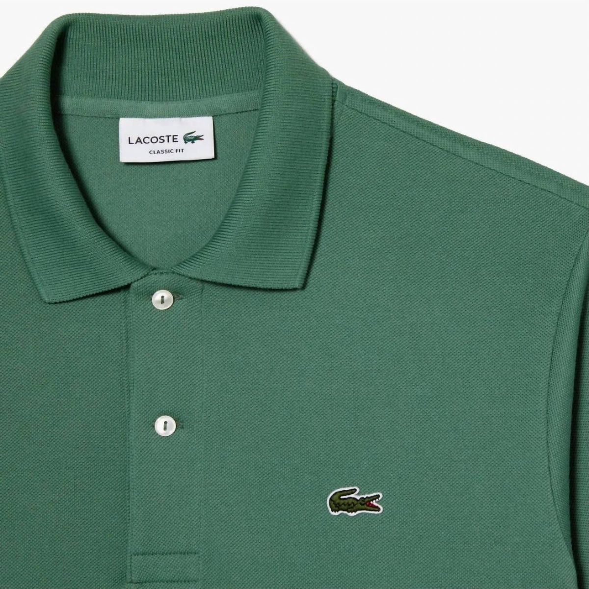 Polo de algodón color caqui