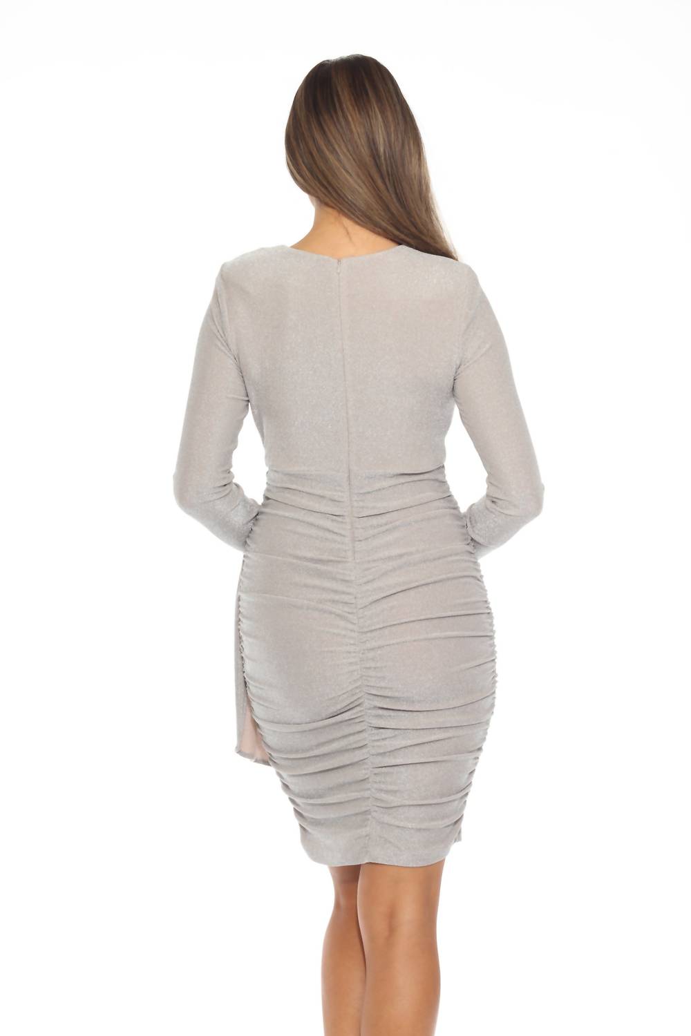 Vestido de mujer color nude