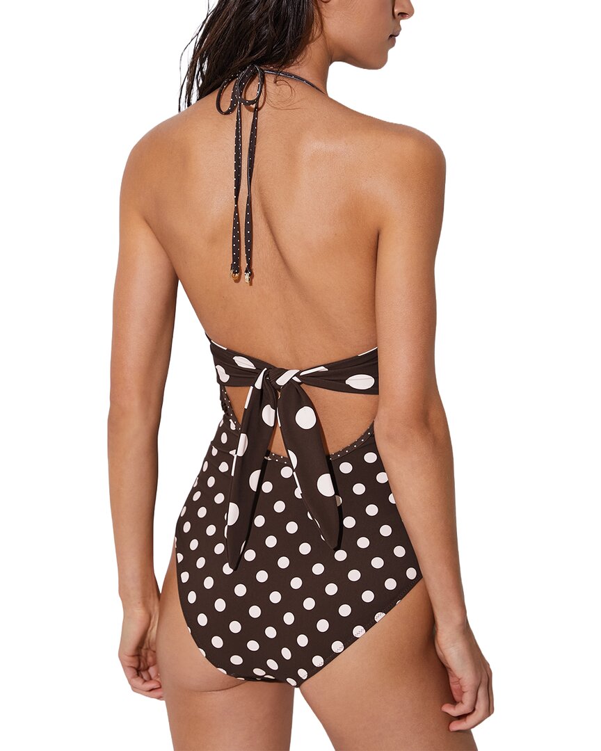 Vestido de baño de lunares