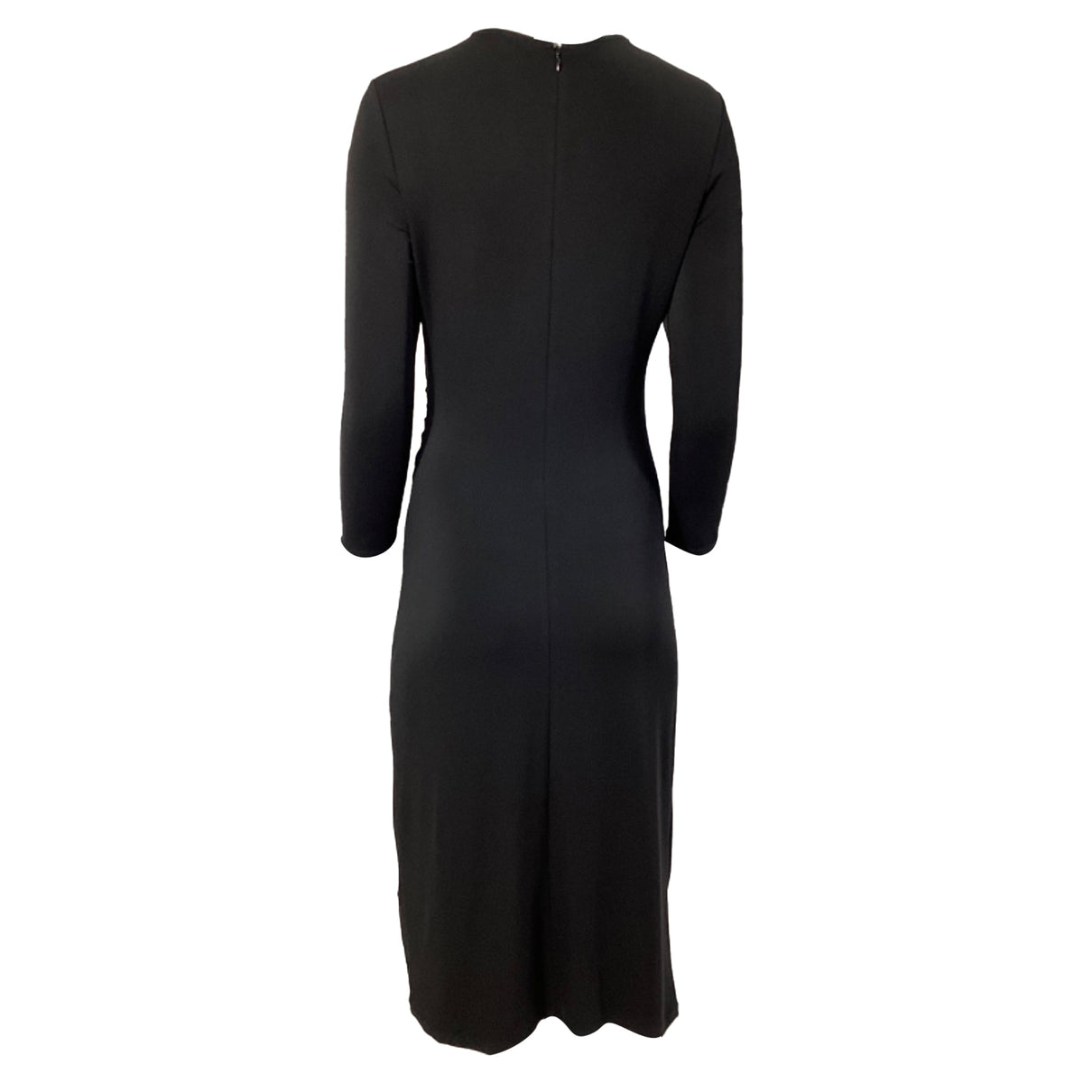 Vestido midi color negro