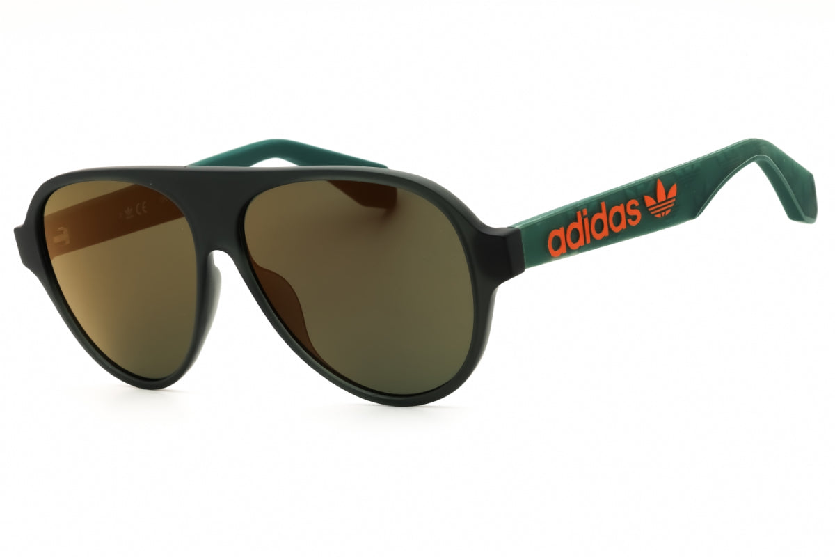 Gafas color café y verde