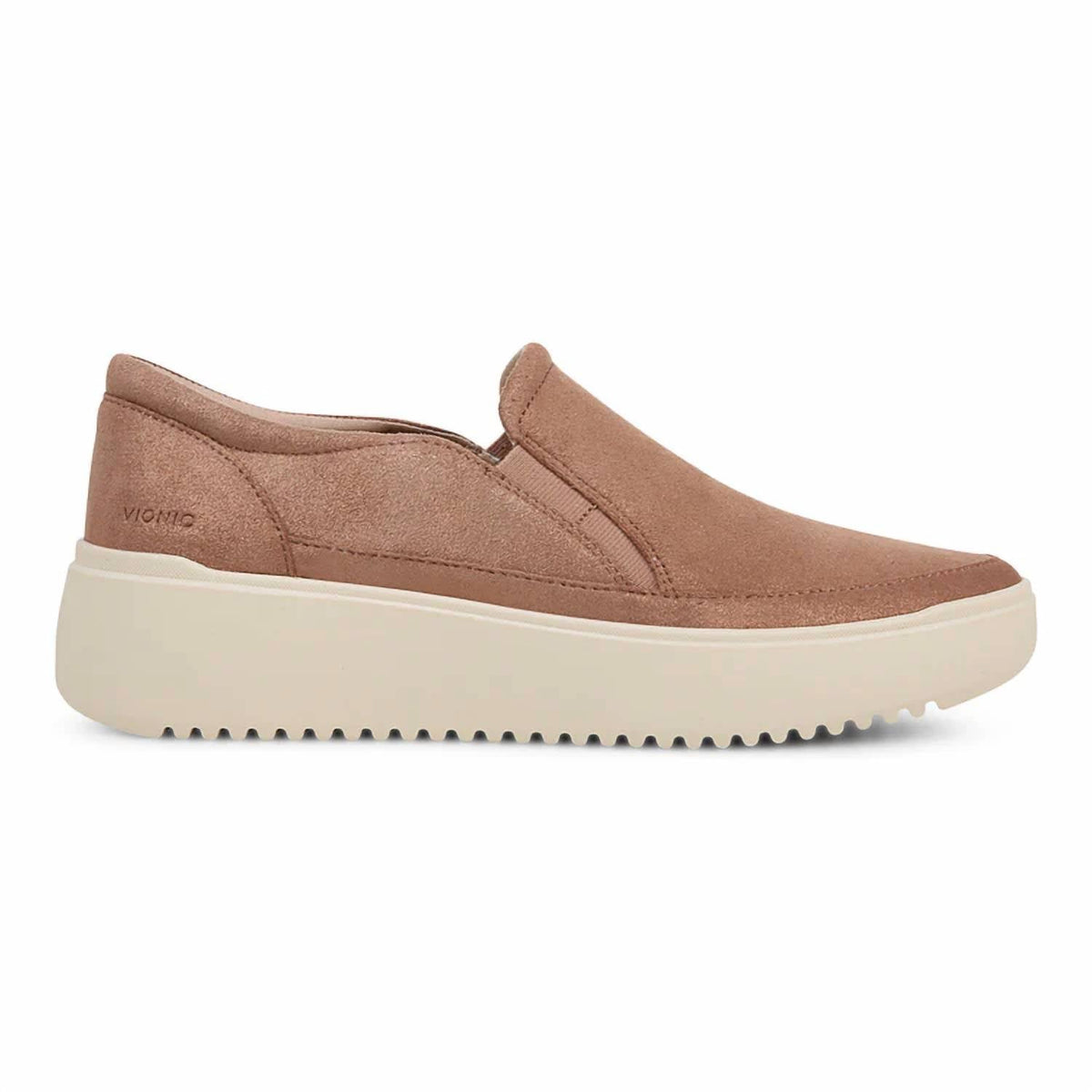 Zapatos de mujer sin cordones color oro rosa