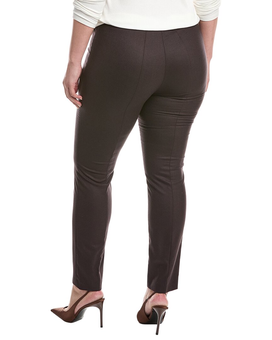 Pantalón de tiro alto con pliegues