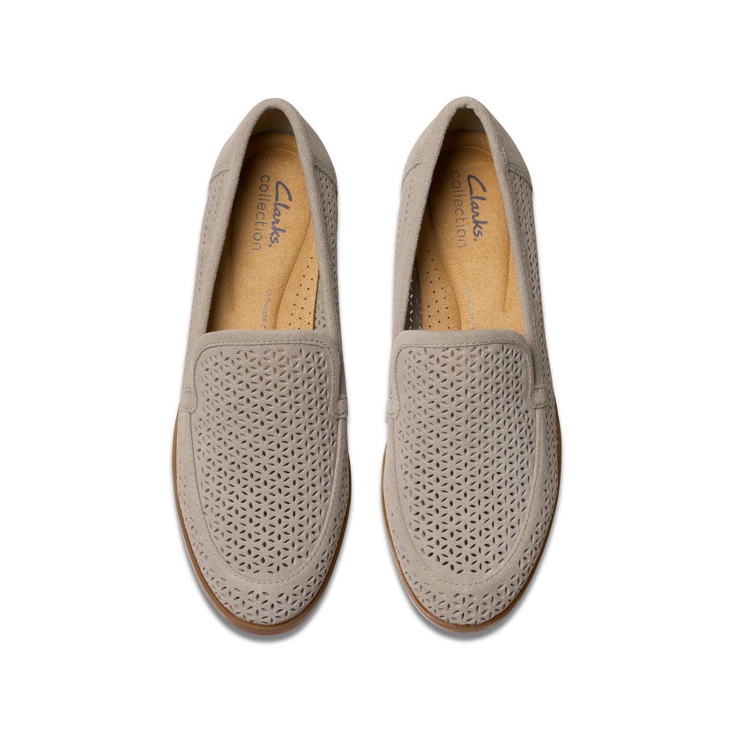Calzado de gamuza color beige