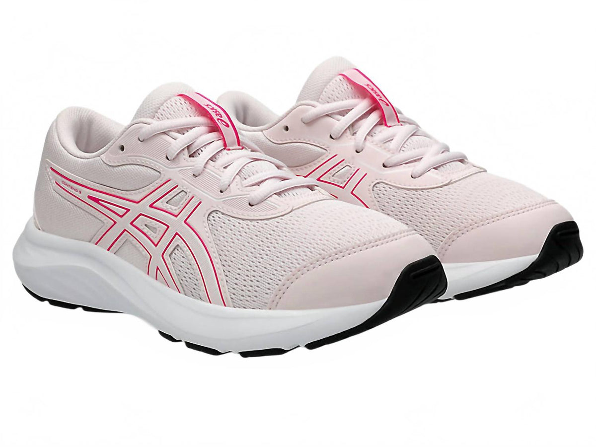 Tenis infantil color blanco y rosado