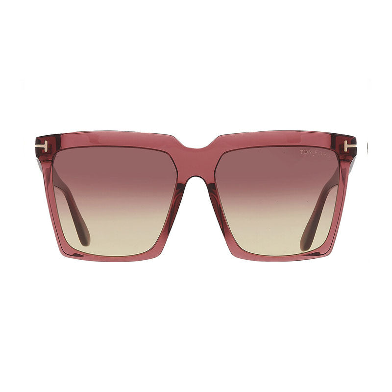 Gafas color vinotinto