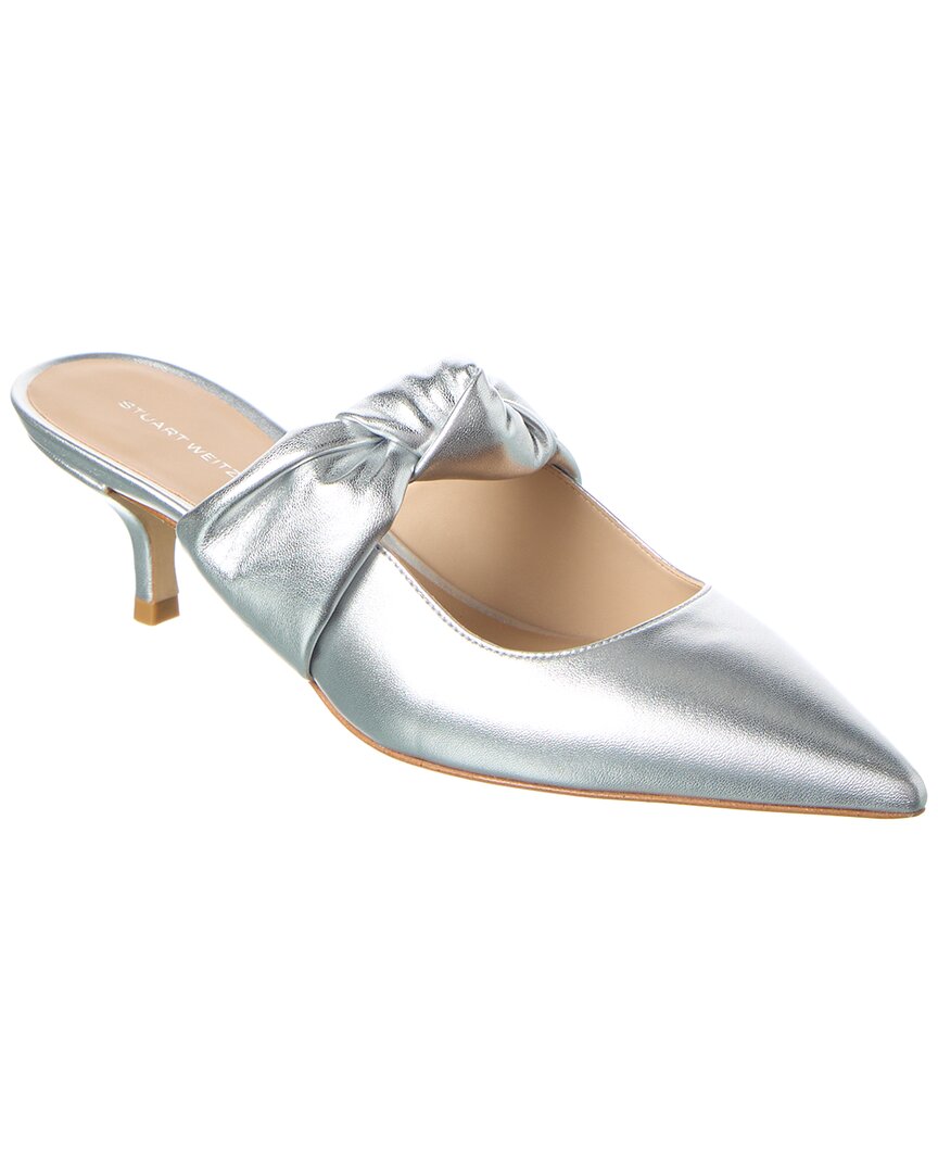 Zapatos destalonados de cuero