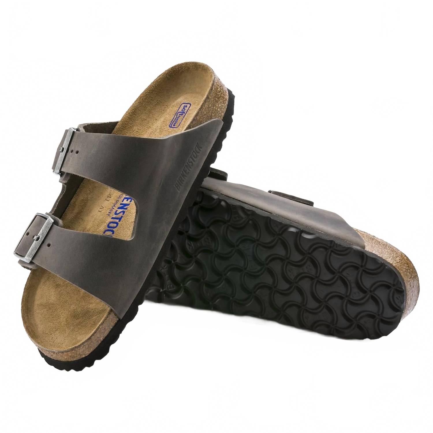 Sandalias unisex de cuero