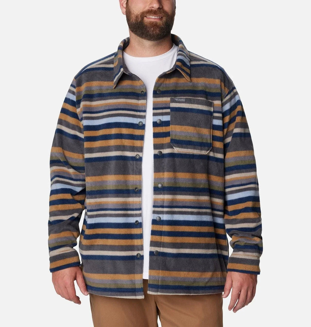 Sobrecamisa de hombre multicolor