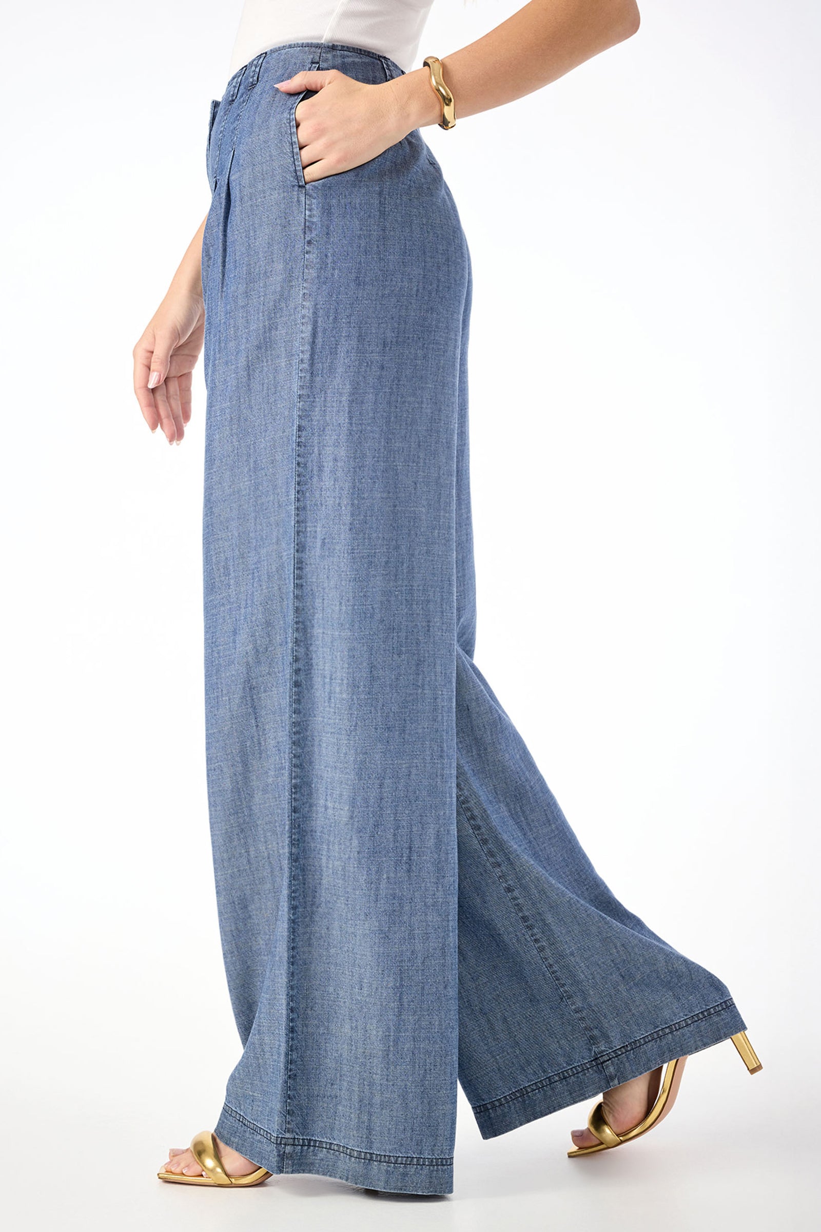 Pantalón de pierna ancha