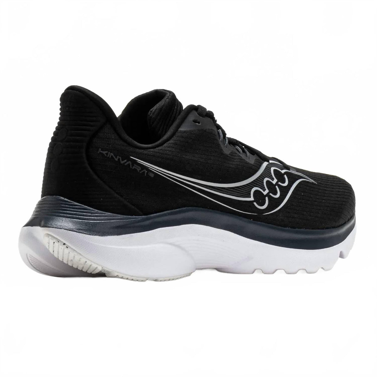 Tenis para correr de hombre color negro y blanco