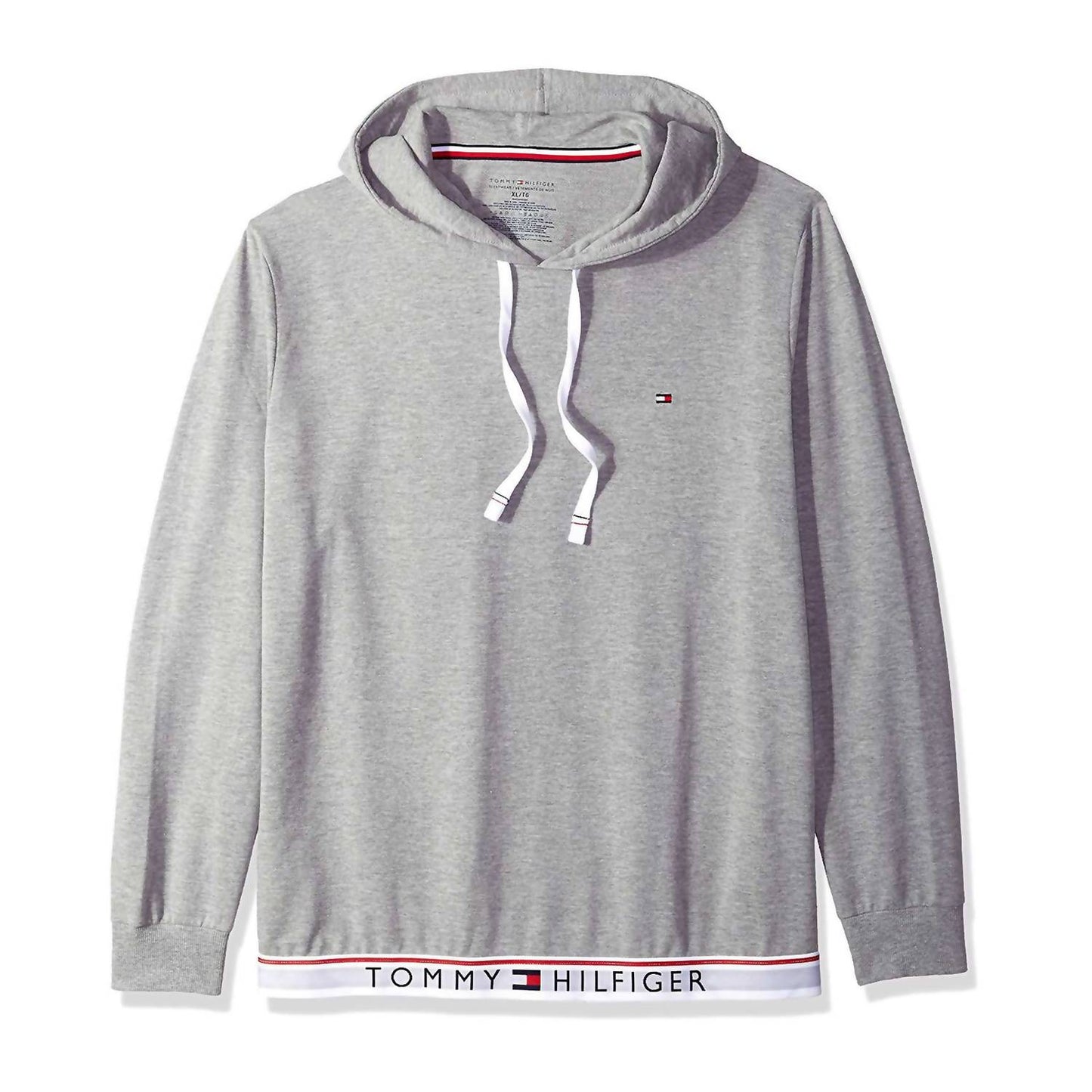Buzo con capucha color gris