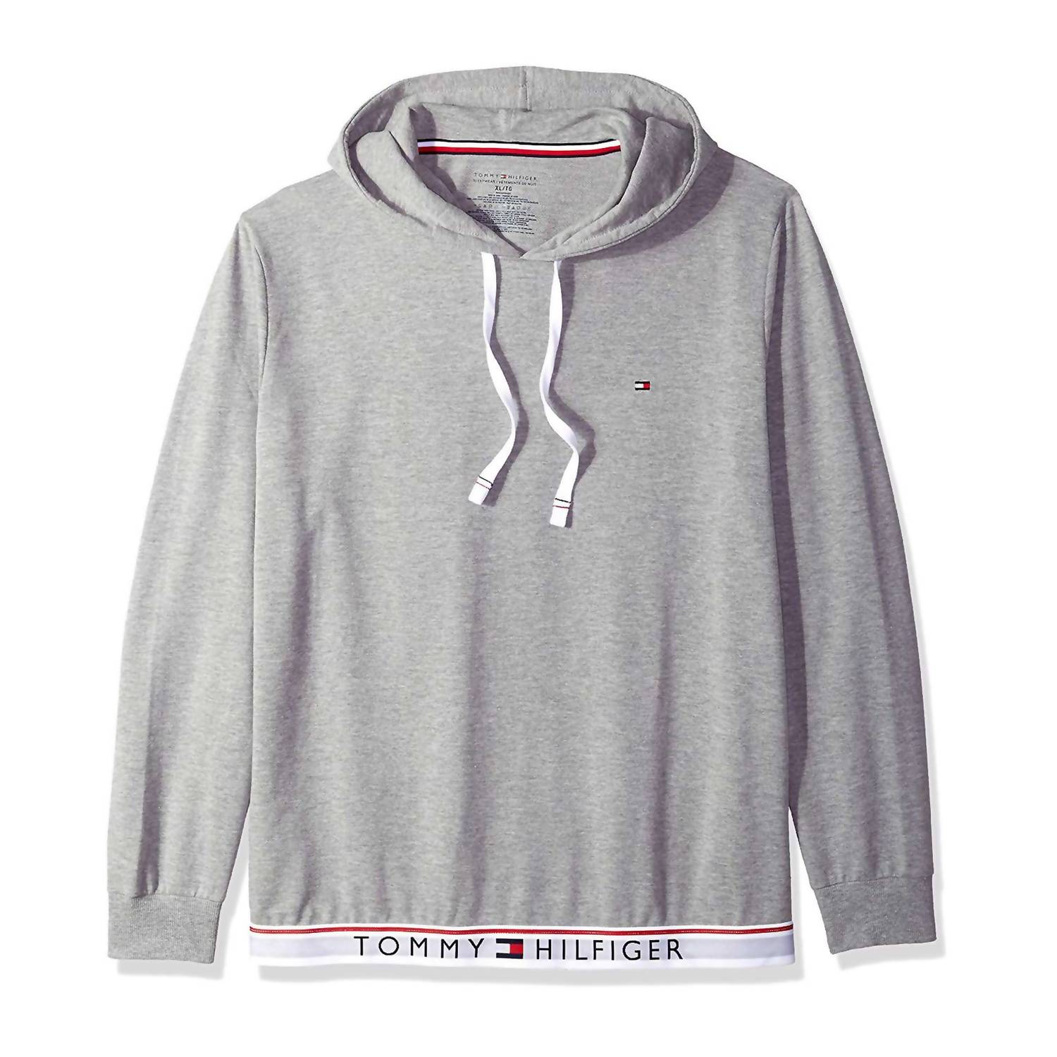Buzo con capucha color gris
