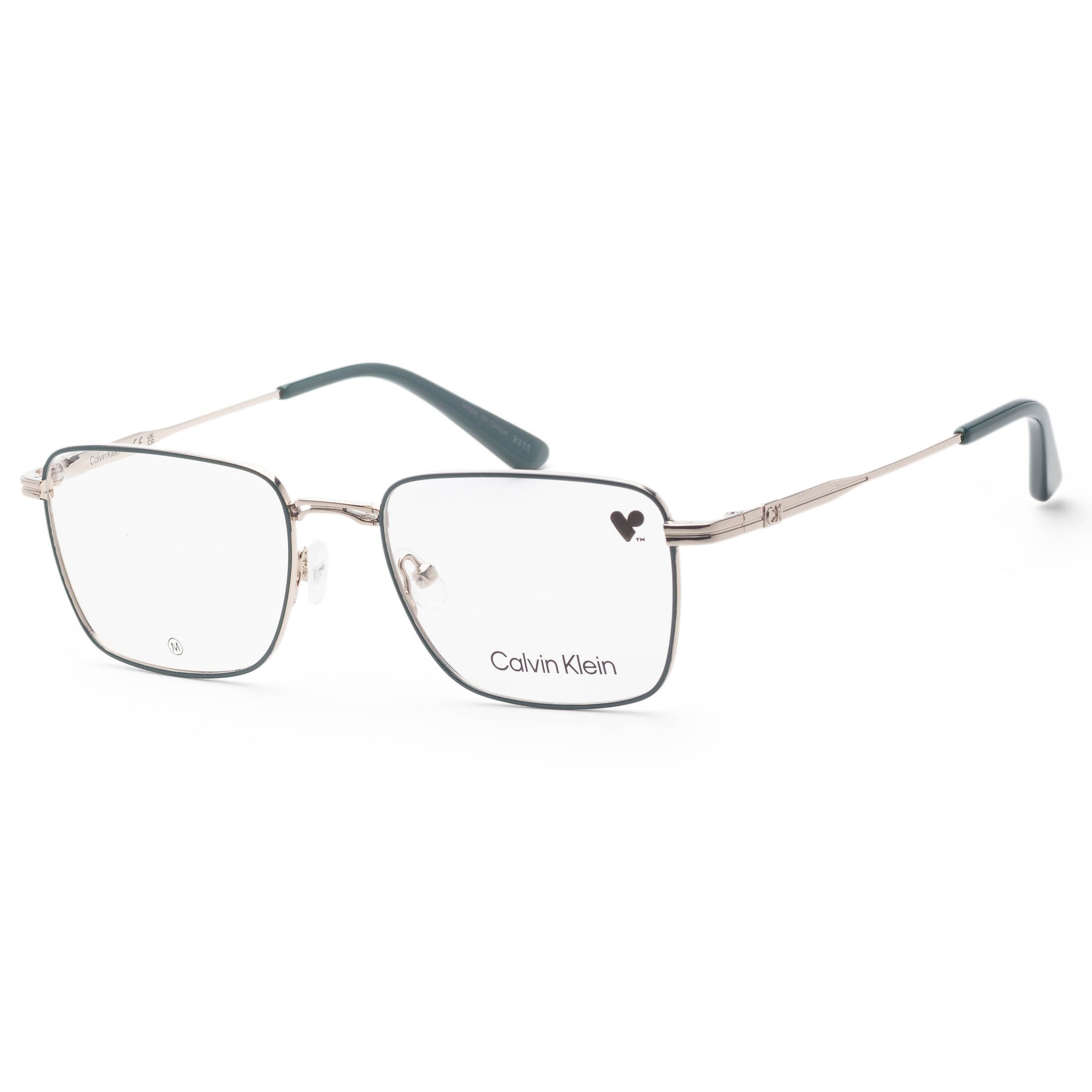 Montura para gafas de hombre 52 mm color verde