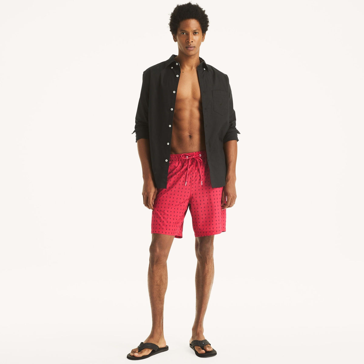 Vestido de baño de hombre con estampado