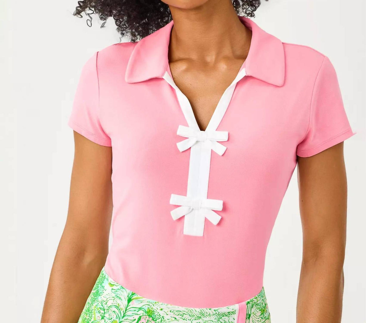Camiseta sin mangas color rosado